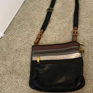 Fossil Leather Crossbody.